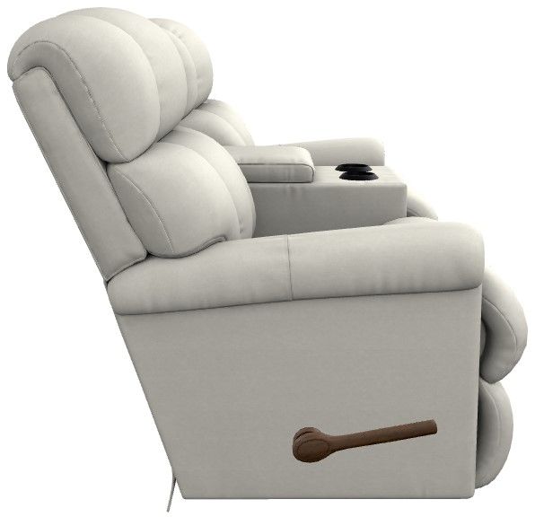 La-Z-Boy® Pinnacle Shell Manual Wall Reclining Loveseat with Console-3