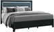 Global Furniture USA Reid 5-Piece Black King Bedroom Set with LED -2