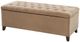 Olliix by Madison Park Sand Shandra Tufted Top Storage Bench-1