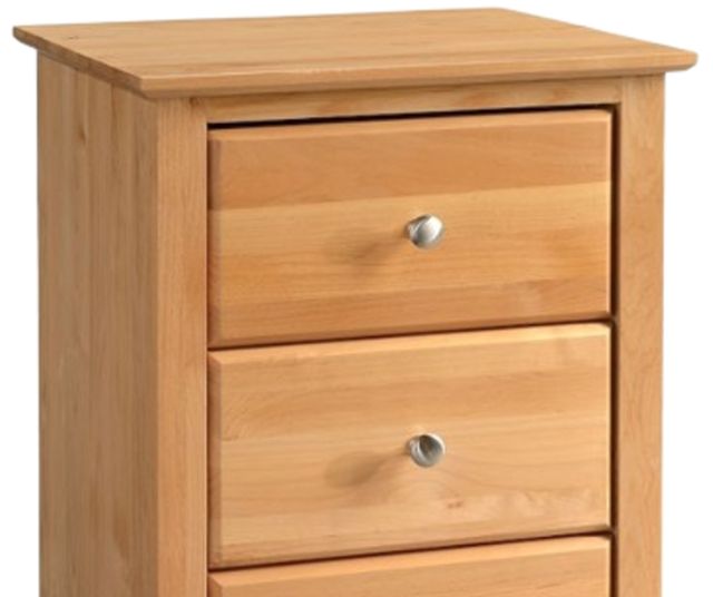 Archbold Furniture Customizable Shaker 3-Drawer Nightstand-1