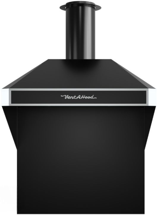 Vent-A-Hood® A Series 36" Black Carbide Wall Mounted Range Hood -0