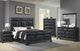 Elements International Bridgestone Black Queen Panel Bed-1