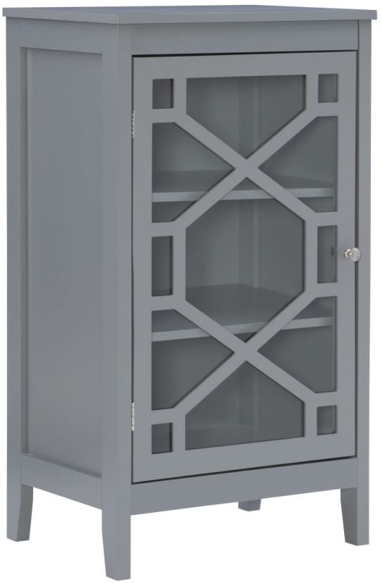 Linon Fetti Gray Accent Cabinet Odessa Furniture Odessa NE