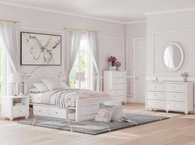 Signature Design by Ashley® Maylilly White 5-Drawer Youth Chest-1