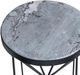 Crestview Collection Haiden Gray Accent Table with Black Base-2