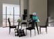 Nationwide Furniture Distributors Black 7-Piece Dining Room Set-0