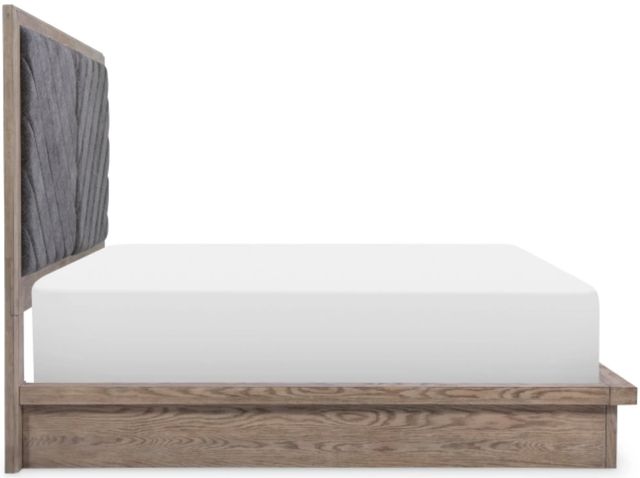 Legacy Classic Halifax Flax/Java California King Upholstered Panel Bed-3