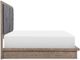 Legacy Classic Halifax Flax/Java California King Upholstered Panel Bed-3