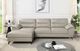 Furniture of America® Mohlin 2-Piece Taupe Left-Arm Facing Sectional and Chaise-1