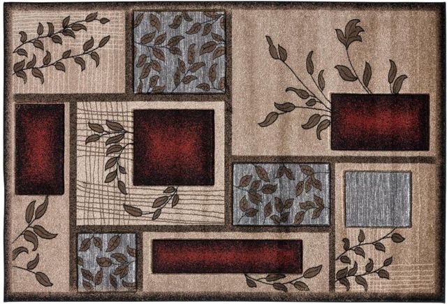 MDA Rugs Glamour 5'x8' Style 12 Area Rug-1