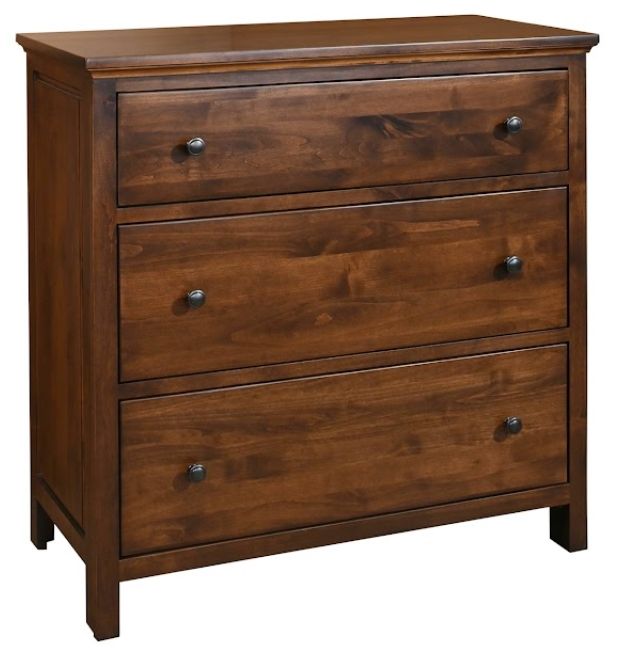 Archbold Furniture Customizable Heritage 3-Drawer Chest-0