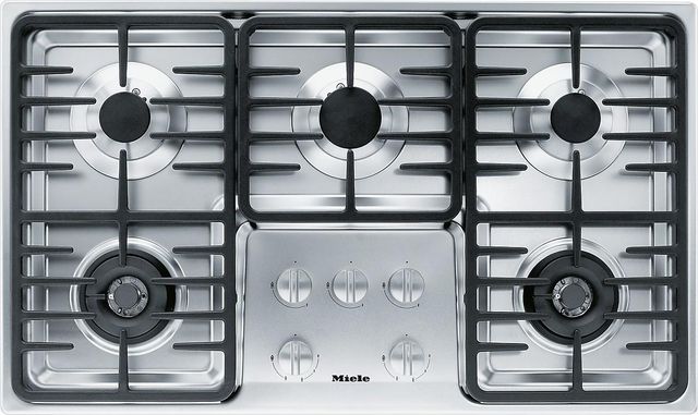 Miele 36" Stainless Steel Liquid Propane Cooktop-0