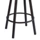 Armen Living Madrid Brown 30" Bar Stool-3