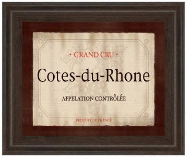 Classy Living Paola Viveiros Cote Du Rhone Wall Art-0