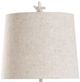 Stylecraft Light Gray/Off-White Table Lamp -1
