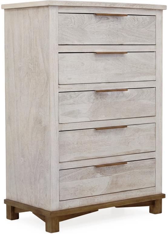 International Furniture Direct Golden Loft Gray Chest-0