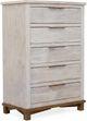 International Furniture Direct Golden Loft Gray Chest-0
