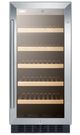 Summit® 15" 2.2 Cu. Ft. Stainless Steel Wine Cooler-0