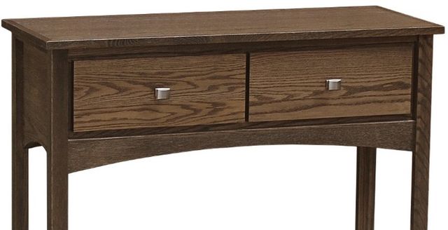 Wolfcraft Furniture Mcmillan Brown 2-Drawer Sofa Table-1