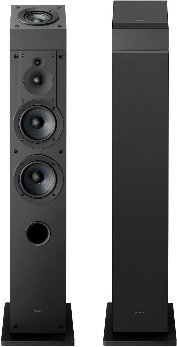 Sony® CS Speaker 5.1" Black Floor Standing Speaker-0