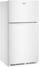 Whirlpool® 33" 21.3 Cu. Ft. White Top Freezer Refrigerator with Total Coverage Cooling-2