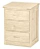 Crate Designs™ Furniture Unfinished 30" Tall Nightstand-0