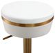 TOV Furniture Astro White Adjustable Stool-4