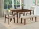 Crown Mark Gregory Brown Dining Table-1