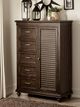 Homelegance® Cardano Driftwood Charcoal Wardrobe Chest-1
