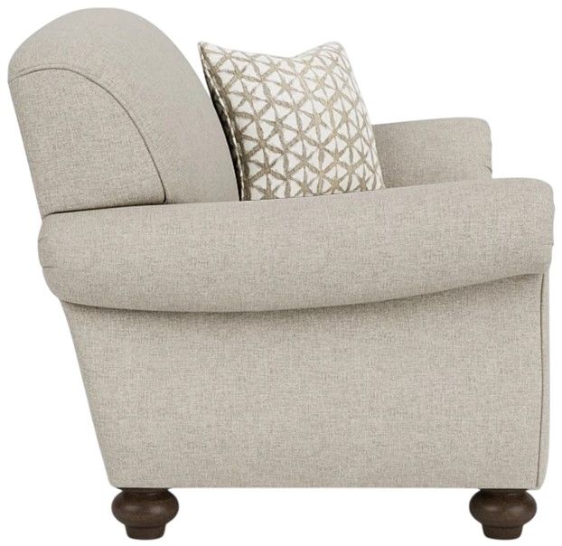 Flexsteel® Winston Silver Driftwood Chair and a Half-2