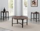 Steve Silver Co. Chevron Black/Cinnamon End Table-1