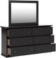 Signature Design by Ashley® Maribel Black Dresser and Mirror-4