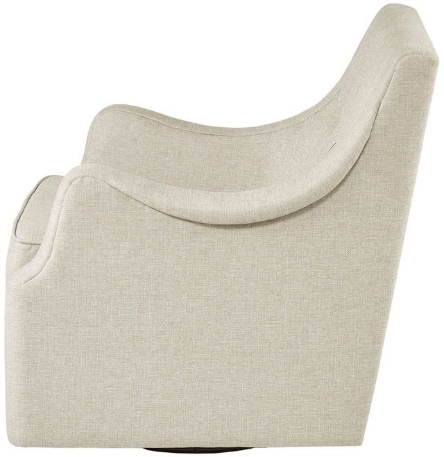 Olliix by Madison Park Tan Qwen Swivel Chair-2