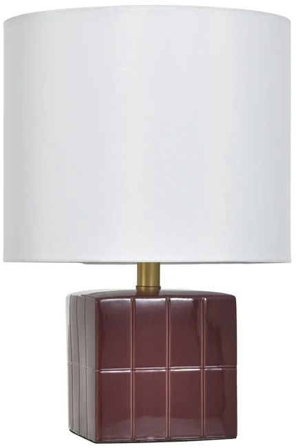 Stylecraft Tamara Day Matilda Burgundy Accent Lamp-0