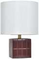 Stylecraft Tamara Day Matilda Burgundy Accent Lamp-0
