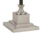 Cal® Lighting & Accessories Angelton Brushed Steel Floor Lamp-1
