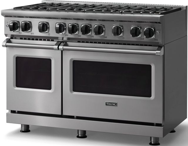 Viking® 7 Series 48" Stainless Steel Pro Style Liquid Propane Gas Range-3