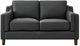 Aurora Furniture Bella Quartz Stationary Loveseat-0