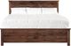Archbold Furniture Customizable Portland King Plank Storage Bed-1