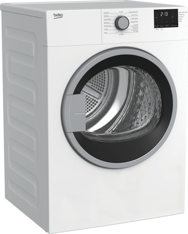 Beko 3.7 Cu. Ft. White Electric Dryer-1