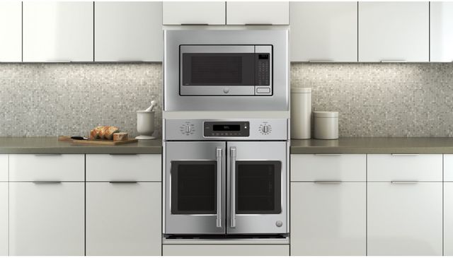 GE® 30" Stainless Steel Built-In Trim Kit-3