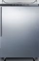 Summit® 5.6 Cu. Ft. Stainless Steel Beer Cooler/Kegerator-0