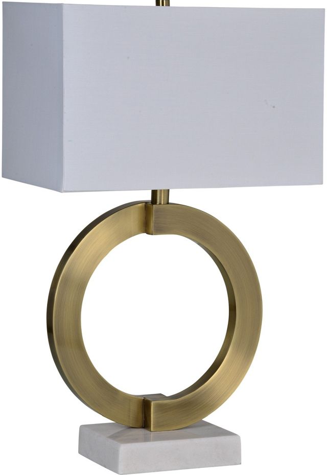 Renwil® Skylar Antique Brass Table Lamp-1
