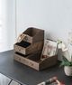 A & B Home 4-Piece Brown Storage Box Set-5