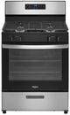 Whirlpool® 30" Stainless Steel Freestanding Gas Range with Broiler Drawer-0