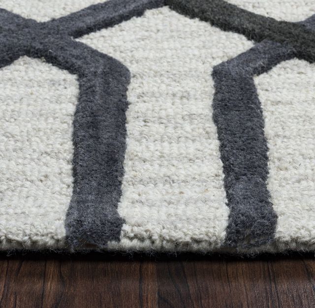 Rizzy Home Caterine Gray 5' x 8' Rug-4