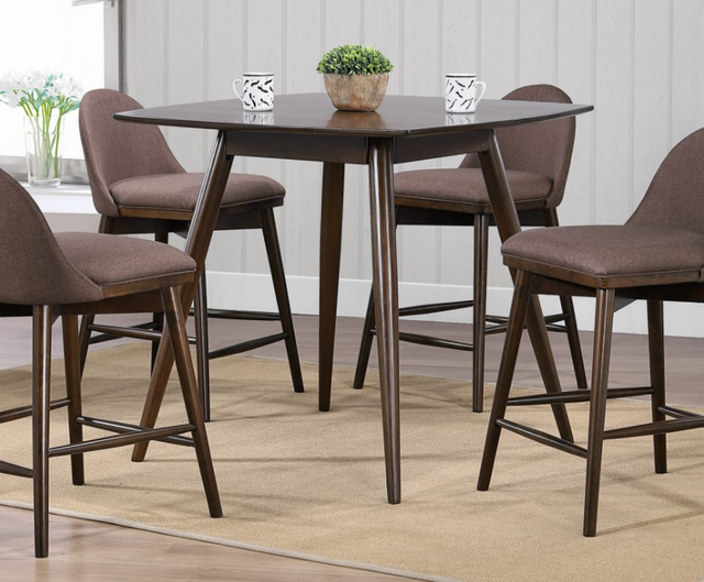 Winners Only® Santana 2-Piece Dark Brown Bar Stool Set-1