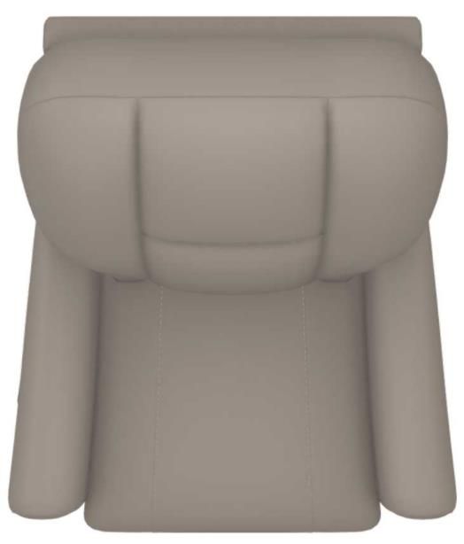 La-Z-Boy® Felix Mineral Leather Rocking Recliner-4