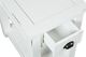 Jofran Inc. Artisan's Craft Distressed Weathered White Chairside Table-4