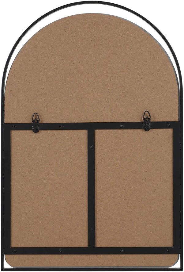 Renwil® Maniola Matte Black Accent Mirror-3